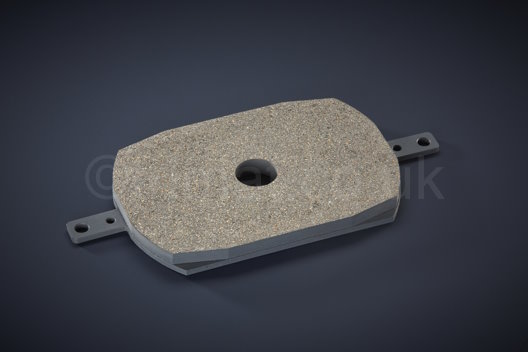 custom molded friction parts, custom molded brake parts, friction block, non asbestos, asbestos free